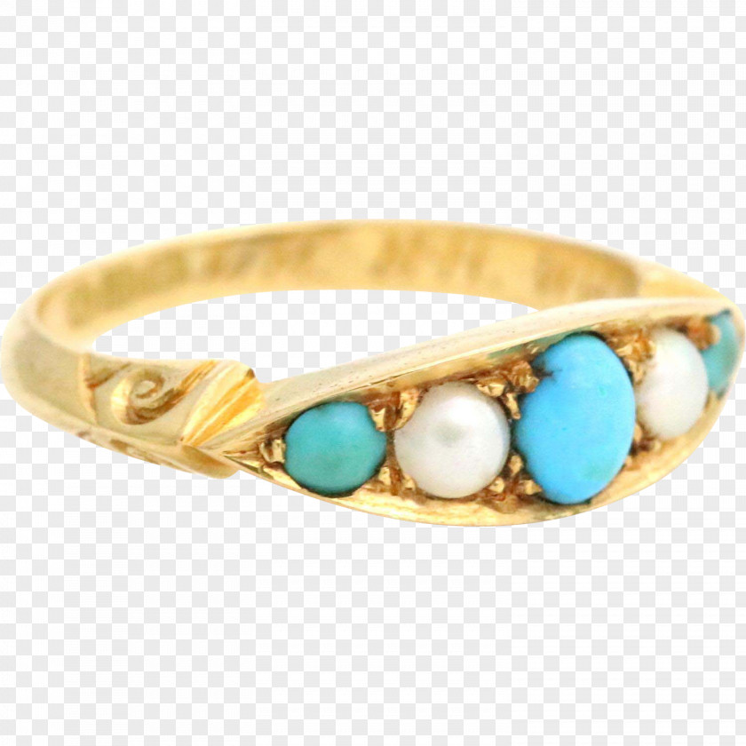Gold Turquoise Bangle Bracelet Carat PNG