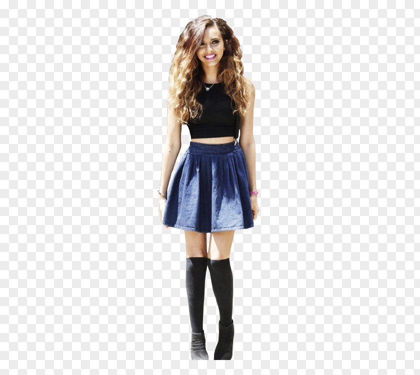 Jade Thirlwall Miniskirt Knee Highs Sock PNG