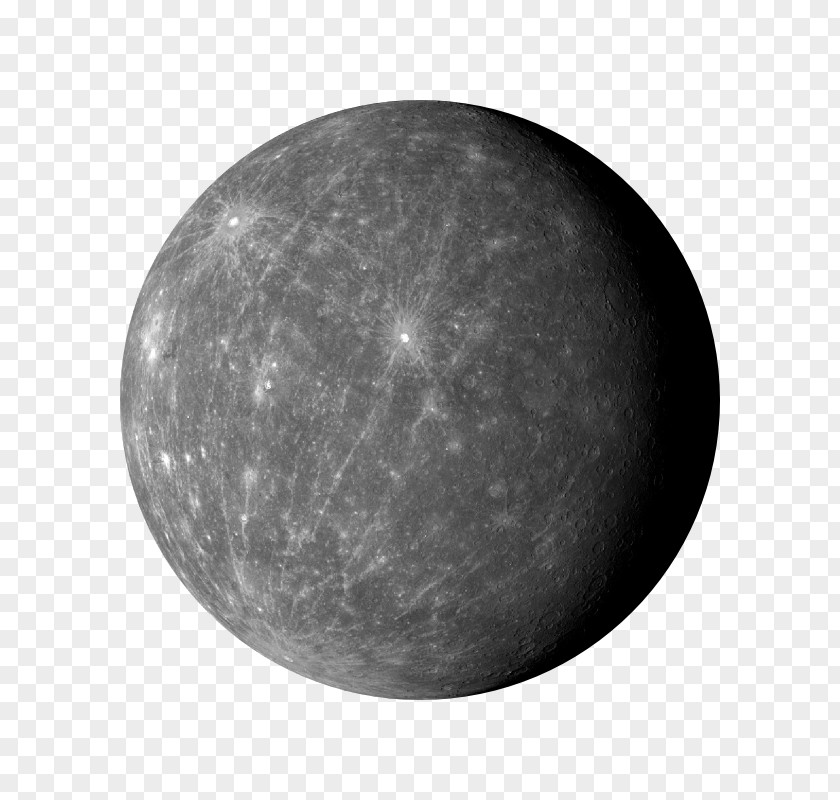 Moon MESSENGER Mercury Planet Solar System Sun PNG