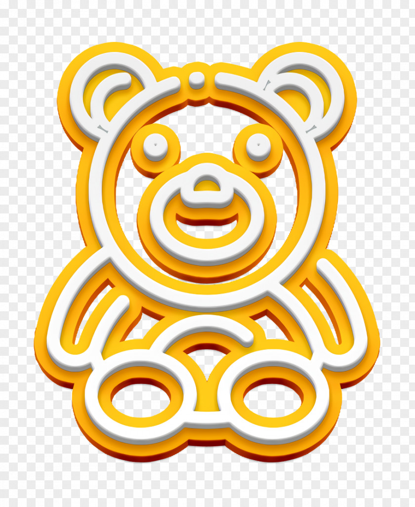 Kid And Baby Icon Shower Teddy Bear PNG