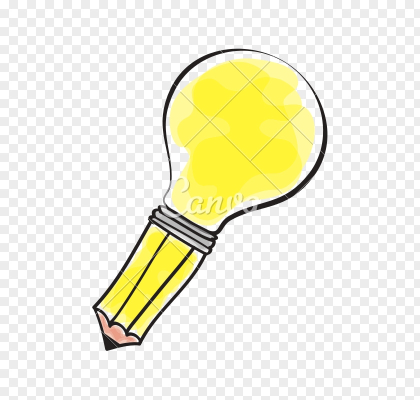 Light Bulb Drawing Incandescent Clip Art Product Design Line Tennis Racket PNG