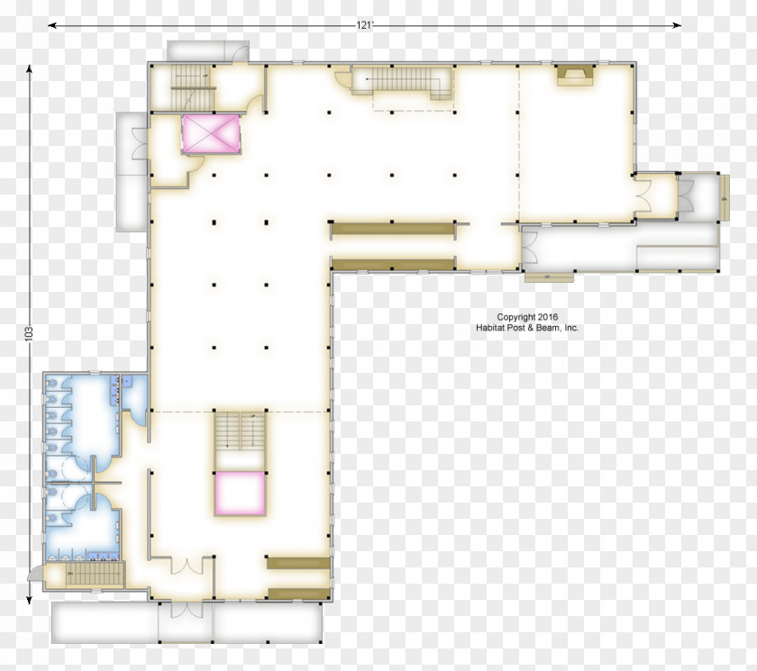 Roof Candyshop Floor Plan House PNG