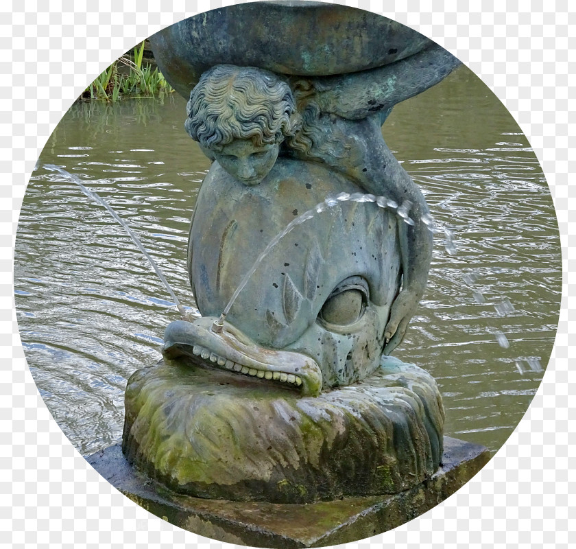 The Atmosphere Was Strewn With Flowers Pond Water Feature Statue PNG