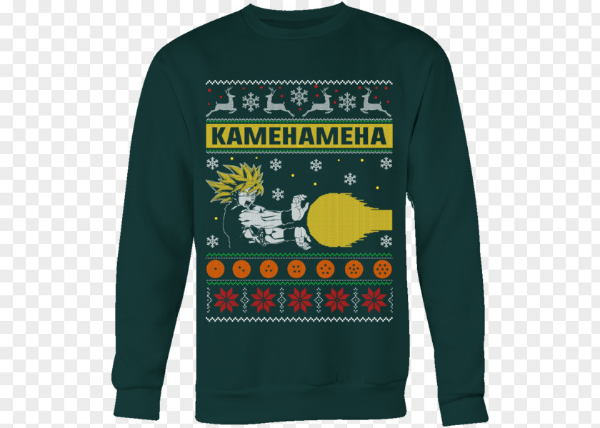 Ugly Sweater T-shirt Goku Christmas Jumper Dragon Ball PNG