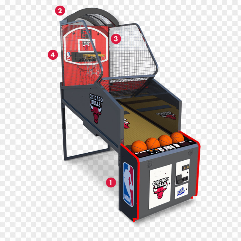 Basketball NBA Chicago Bulls Arcade Game Video PNG