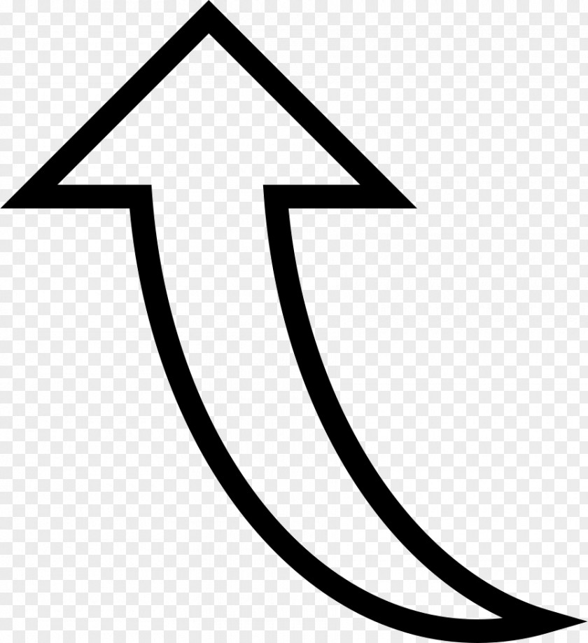 Curved Line Arrow Curve Clip Art PNG