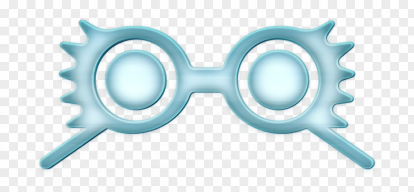 Eye Turquoise Glasses Icon Harry Potter PNG