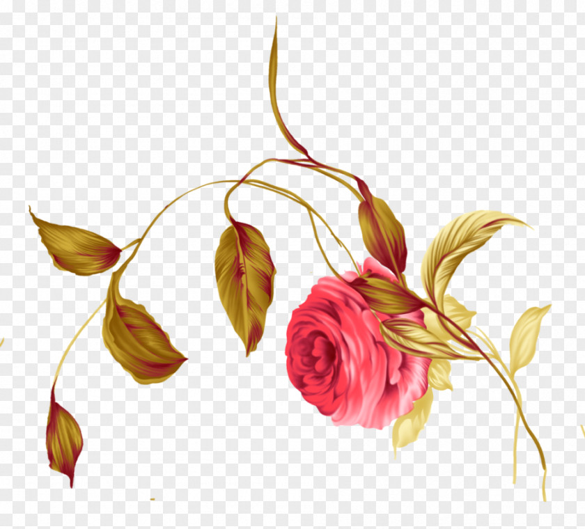 Flower Ink Clip Art PNG