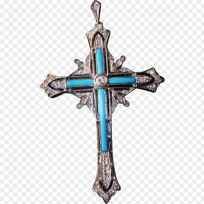 Gold Cross Necklace Jewellery Crucifix Charms & Pendants PNG