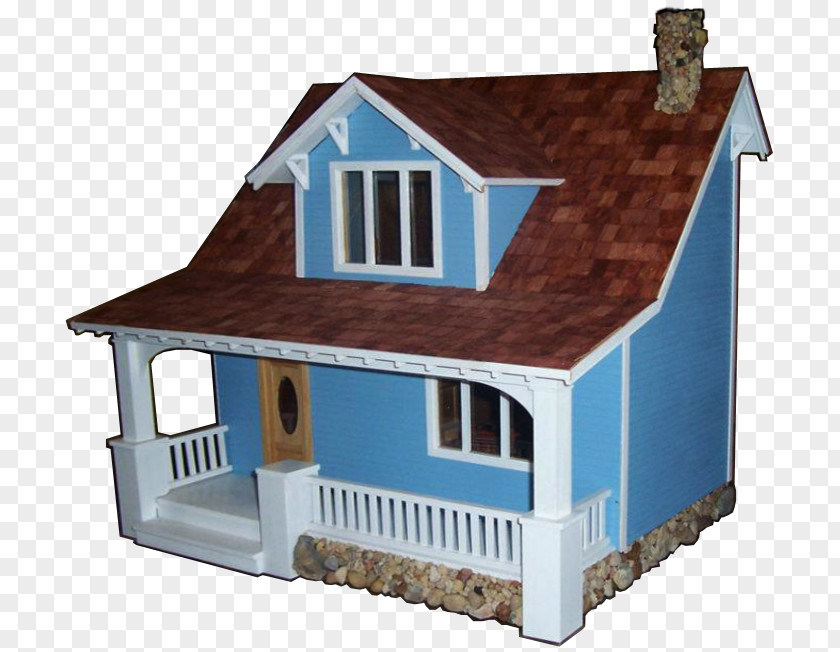 Toy Dollhouse Bungalow PNG