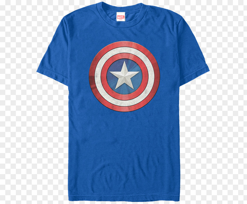 Captain America America's Shield T-shirt Marvel Cinematic Universe Comics PNG