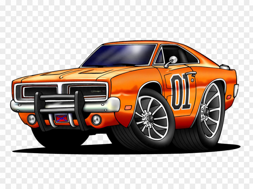 Car General Lee Muscle Ford Mustang Dodge Charger (B-body) PNG