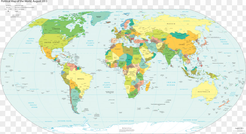 CIA Cliparts The World Factbook Globe Map PNG