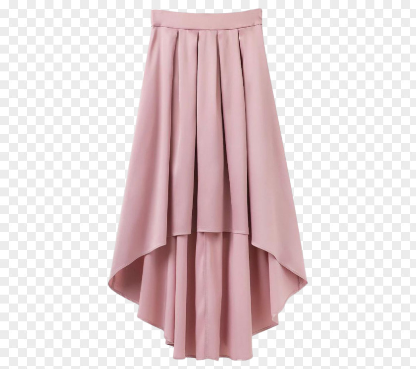 Dress Swing Skirt Pink Woman PNG