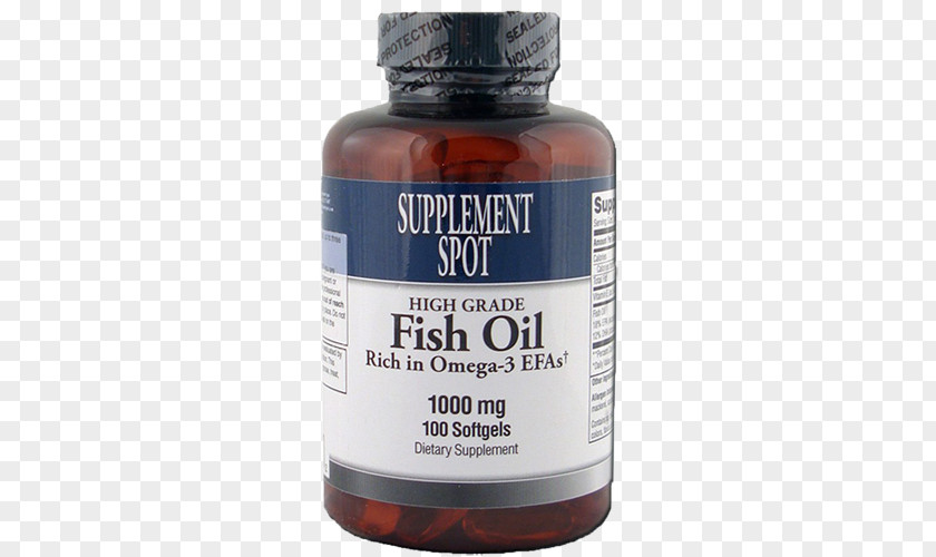 Fish Oil Dietary Supplement Omega-3 Fatty Acids Softgel PNG