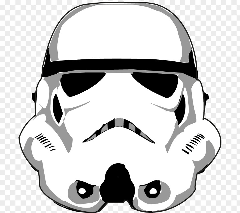 Stormtrooper Anakin Skywalker Drawing Helmet PNG