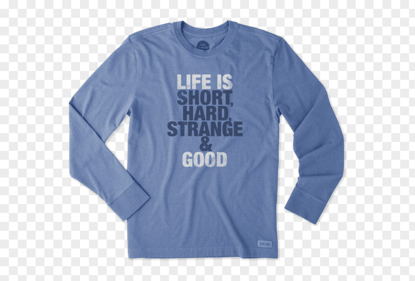 T-shirt Long-sleeved Life Is Good Company PNG