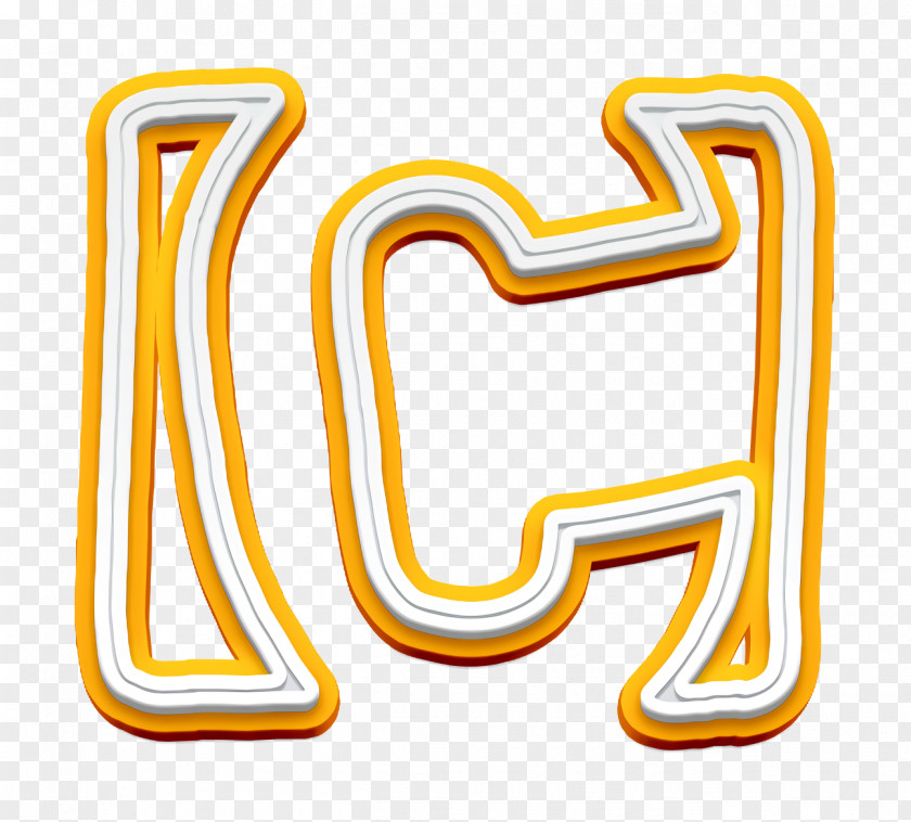 Yellow Text Contao Icon Logo Logos PNG