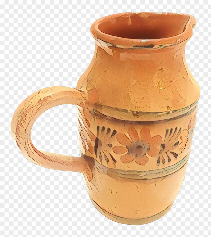 Beige Serveware Jug Earthenware PNG