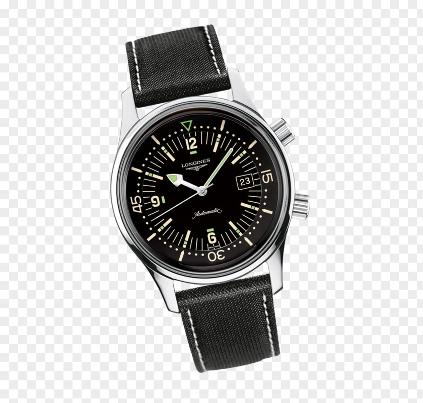 Diving Watch Strap Longines Automatic PNG