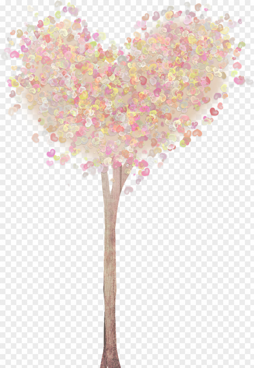 Tree Heart Drawing Paper Printing PNG