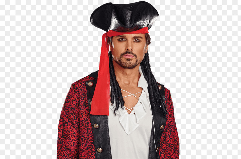 Hat Tricorne Piracy Jack Sparrow Costume PNG