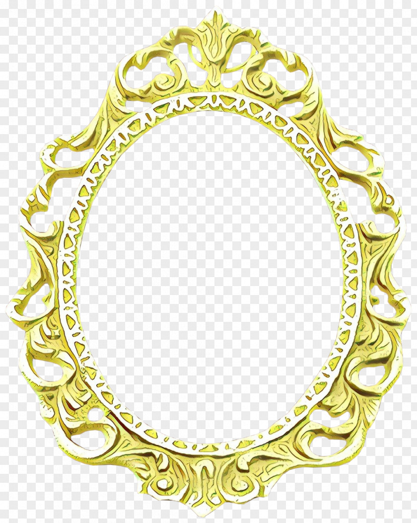 Oval Jewellery Circle Metal PNG