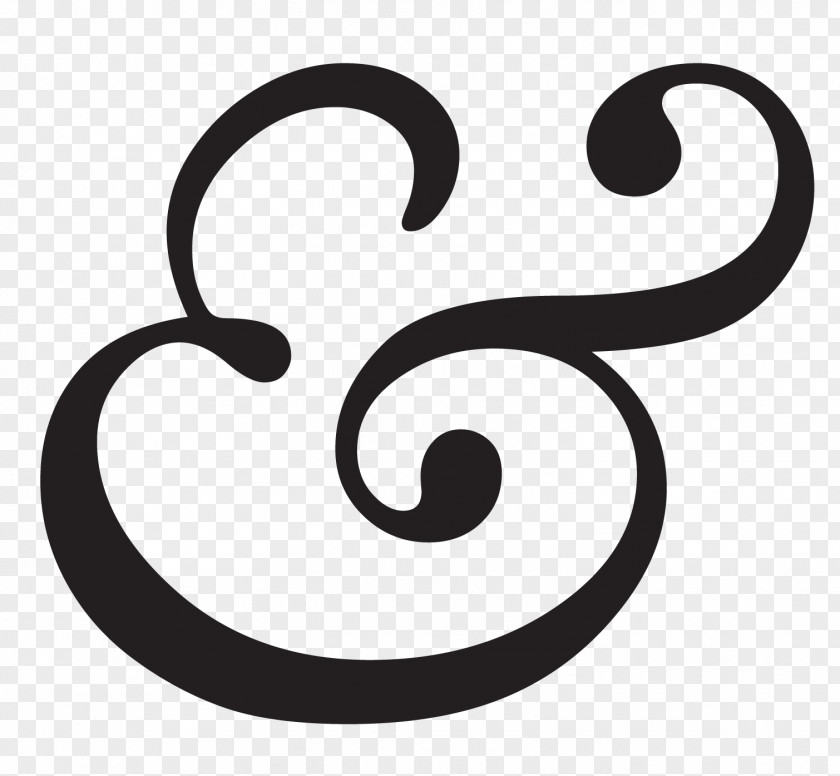 The End Ampersand Baskerville Typographic Ligature Typography Italic Type PNG