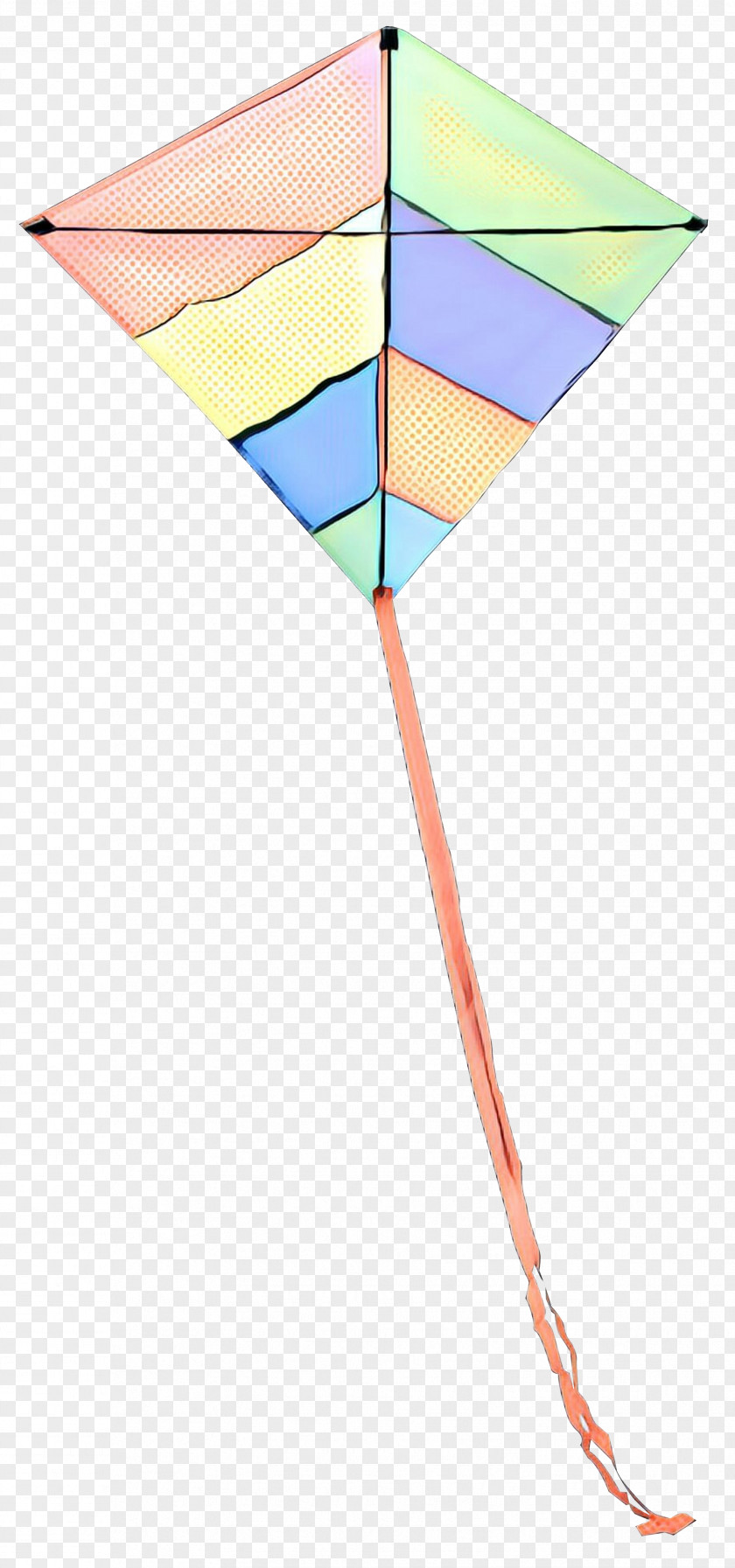 Turquoise Kite Line Background PNG