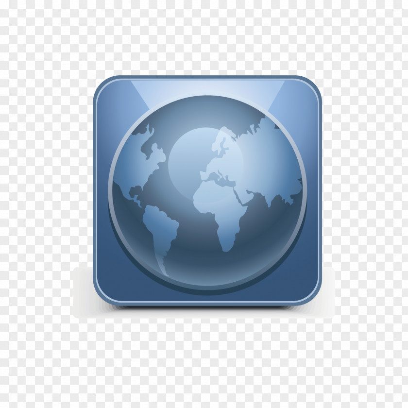 Vector Map Button Icon PNG