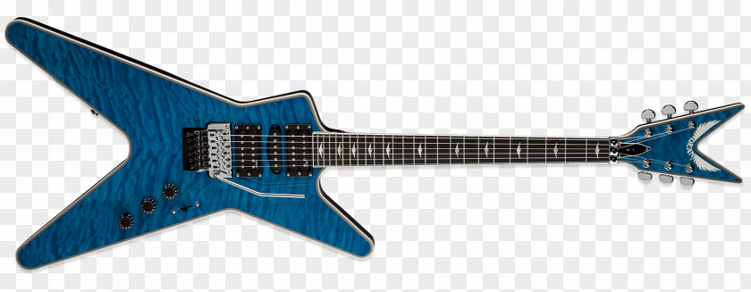 Blue Guitar Electric Dean ML Soltero V Guitars PNG