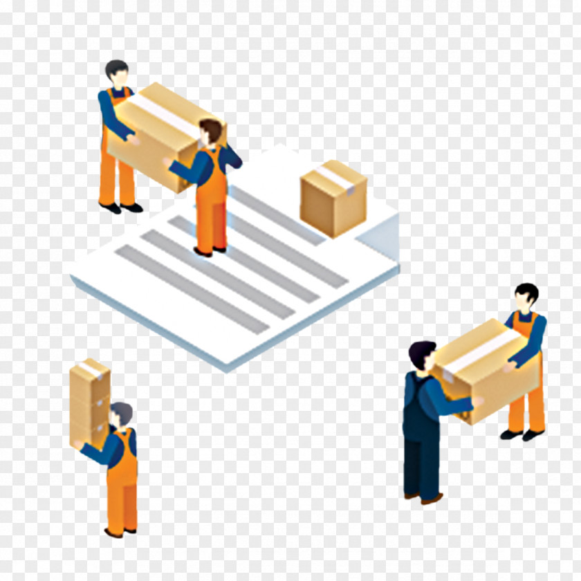 Delivery Home Logistics Warehouse Management System PNG