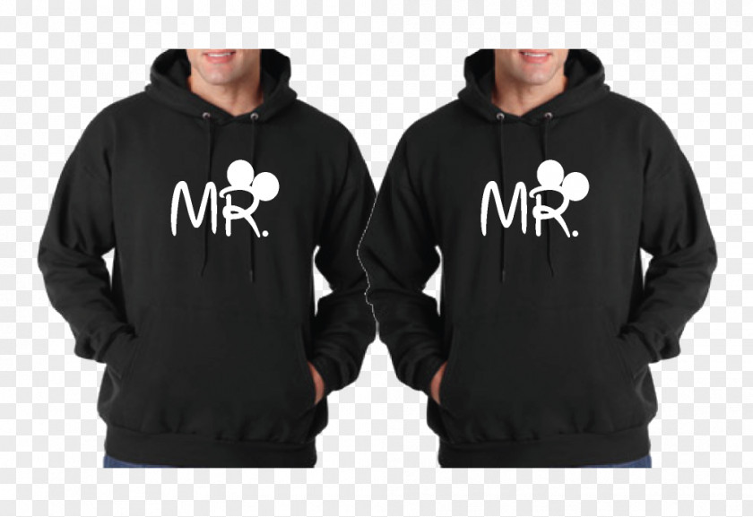 Heart-shaped Bride And Groom Wedding Shoots T-shirt Hoodie Mickey Mouse Minnie Sweater PNG