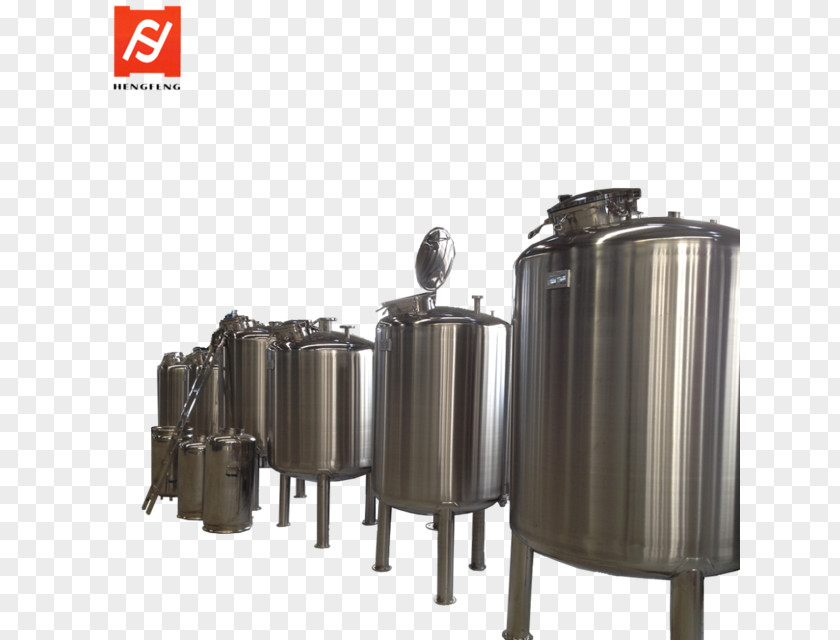 Jopemar Stainless Steel Tank Storage Solvent In Chemical Reactions Stock PNG