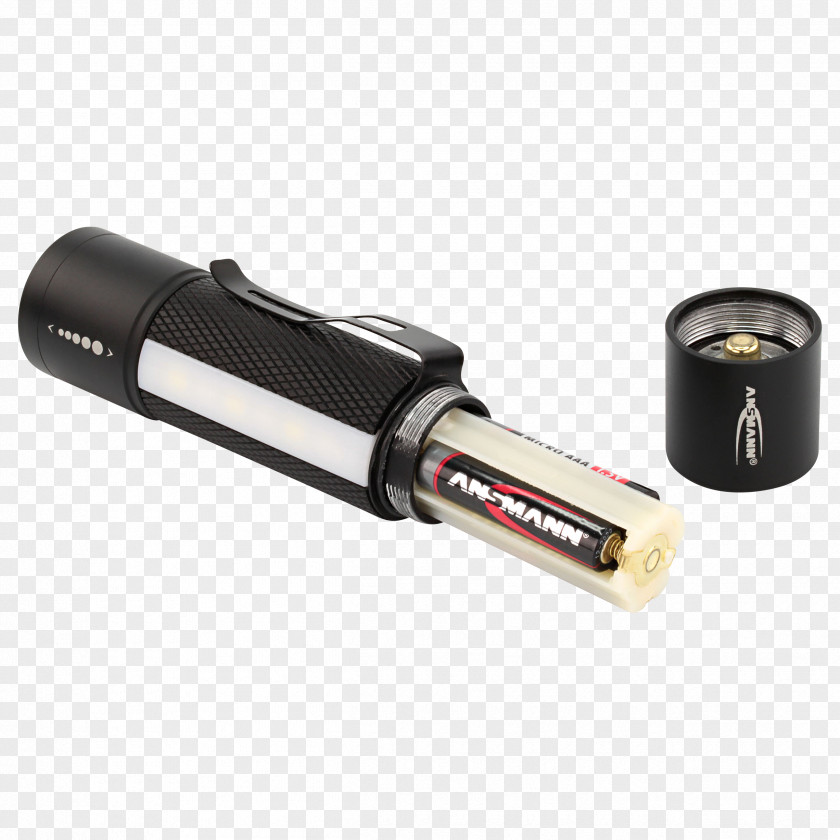 Magnetic 23 0 1 Flashlight AAA Battery Alkaline PNG