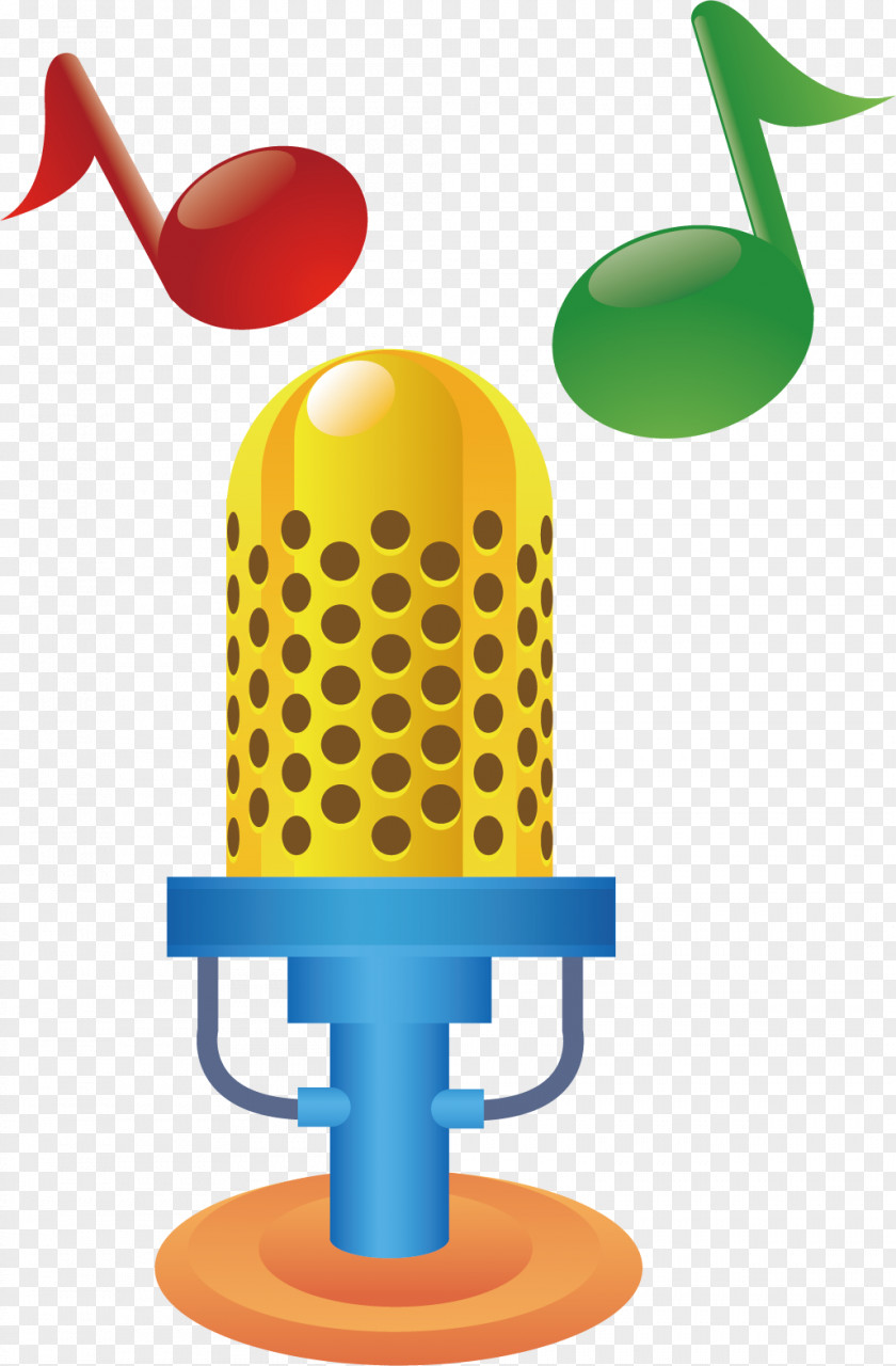 Microphone Vector Material Loudspeaker PNG