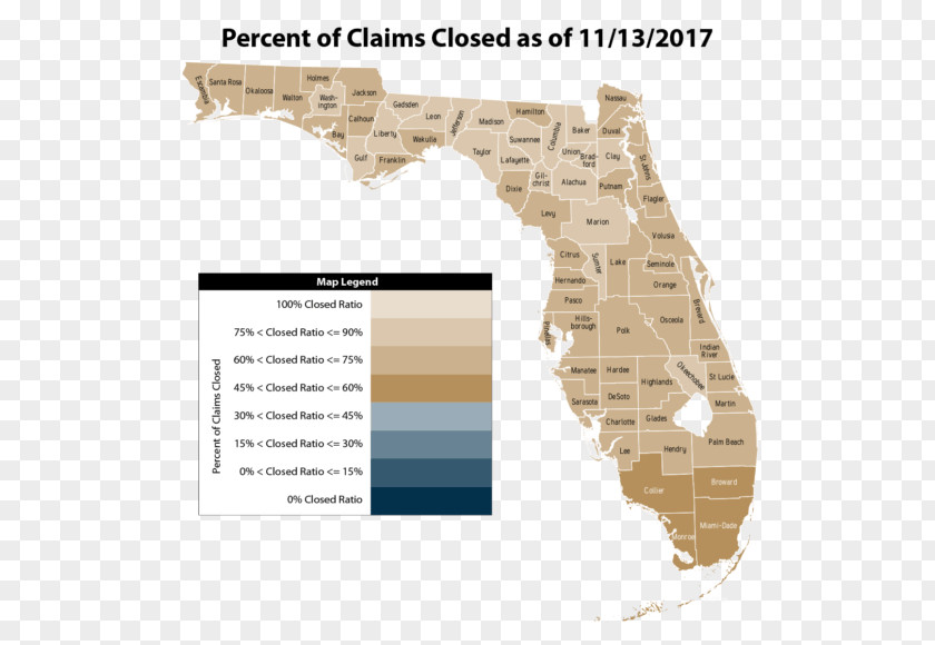 Percentage Map Hurricane Irma Insurance Fraud Florida Power & Light Claims Adjuster PNG
