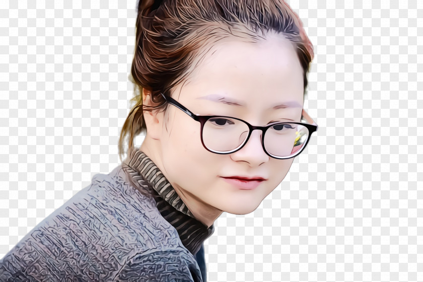 Cheek Nose Glasses PNG