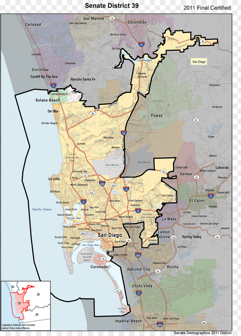 Map California’s 39th Senate District California's 78th State Assembly Congressional California PNG
