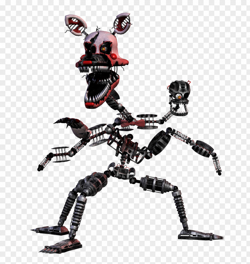 Nightmare Foxy Five Nights At Freddy's 4 Mangle DeviantArt PNG