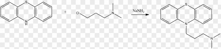 Promazine Chemistry Chemical Synthesis Molecule Reaction PNG