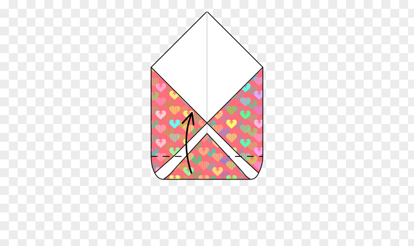 Triangle Origami How-to Pattern PNG
