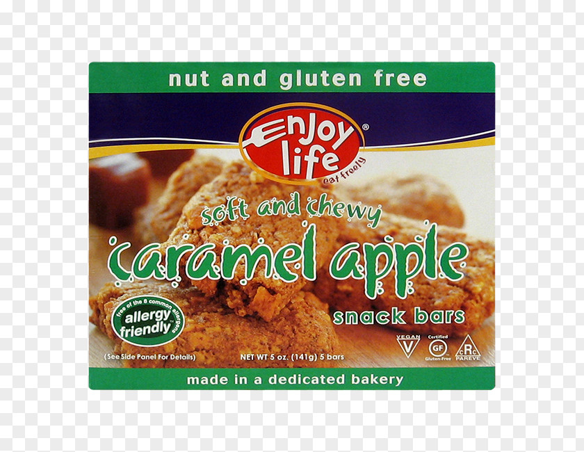 Caramel Chewy Apple Convenience Food Sauce Enjoy Life Foods PNG