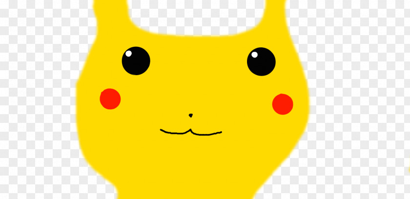 Pikachu Smiley Text Messaging Animated Cartoon Font PNG