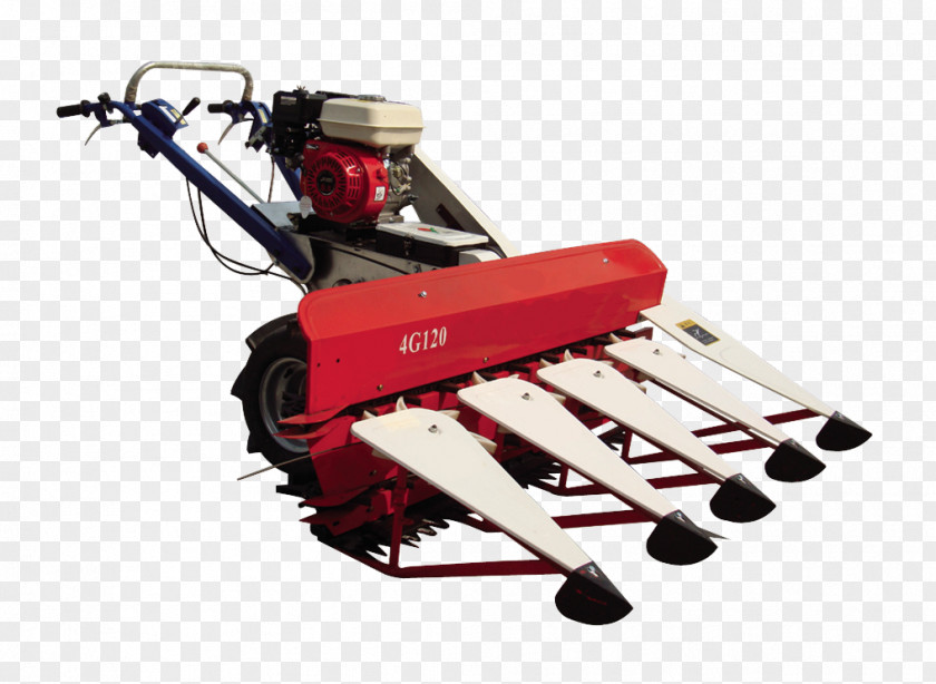 Rice Grains Reaper-binder Combine Harvester Agricultural Machinery Paddy Field PNG