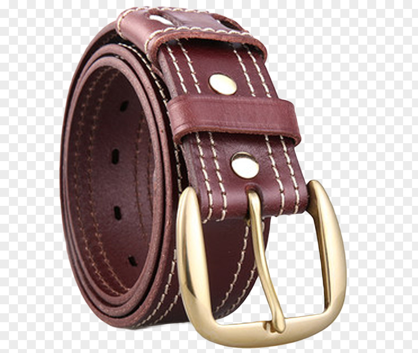 Universal Belt Buckle Leather Clothing PNG