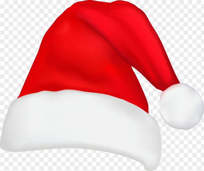 Bonbones Santa Claus Hat Christmas Knit Cap PNG