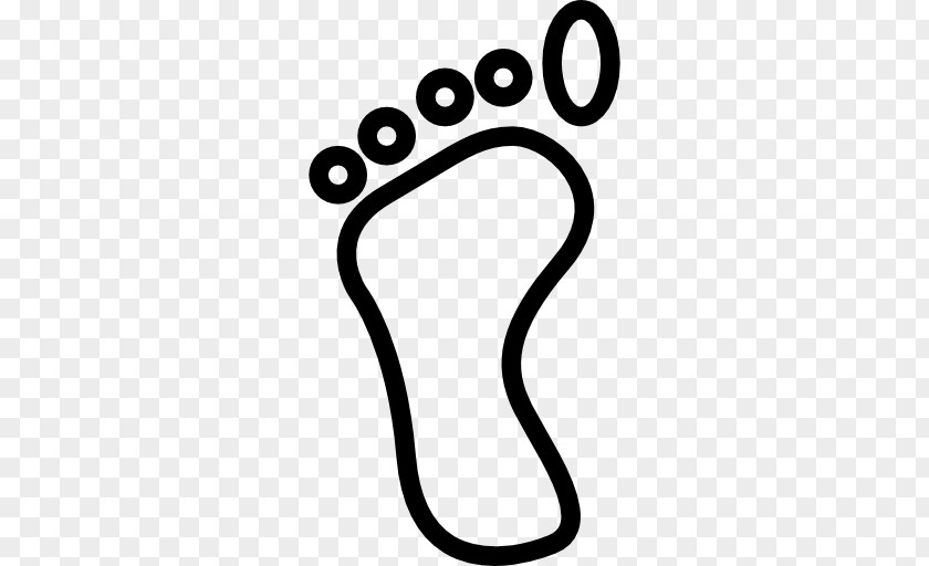 Foot Footprint Barefoot Clip Art PNG