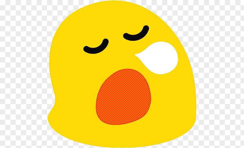 Happy Head Emoticon Line PNG