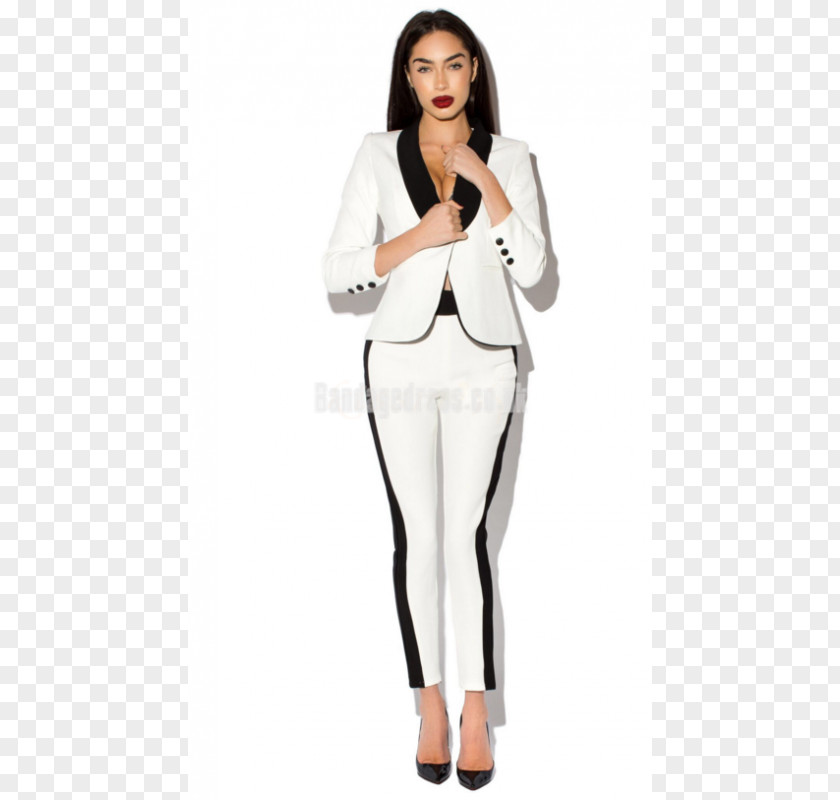 Lace Material Tuxedo Pant Suits Blazer Double-breasted PNG